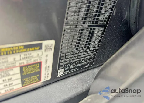 2019 Land Rover Range Rover Velar R-Dynamic Se from USA, damaged, VIN SALYL2EX1KA210396